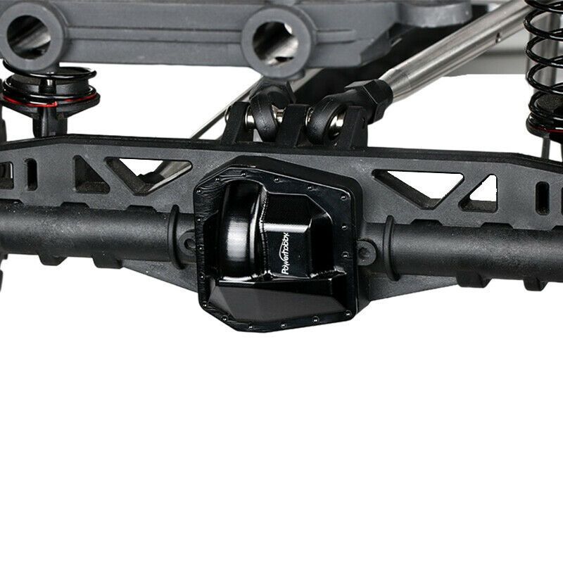 Powerhobby Black Aluminum Differential Cover for SCX6