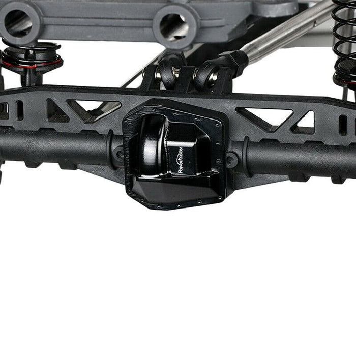 Powerhobby Black Aluminum Differential Cover for SCX6
