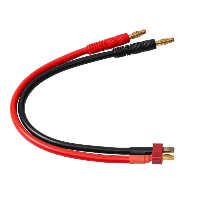 Powerhobby Deans Charge Lead with 4mm Banana Plugs