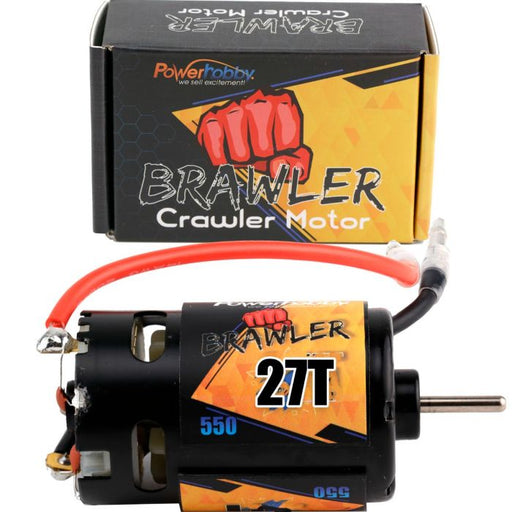 Powerhobby MT011 Brawler 550 27T Brushed Motor for 1/10 Rock Crawlers