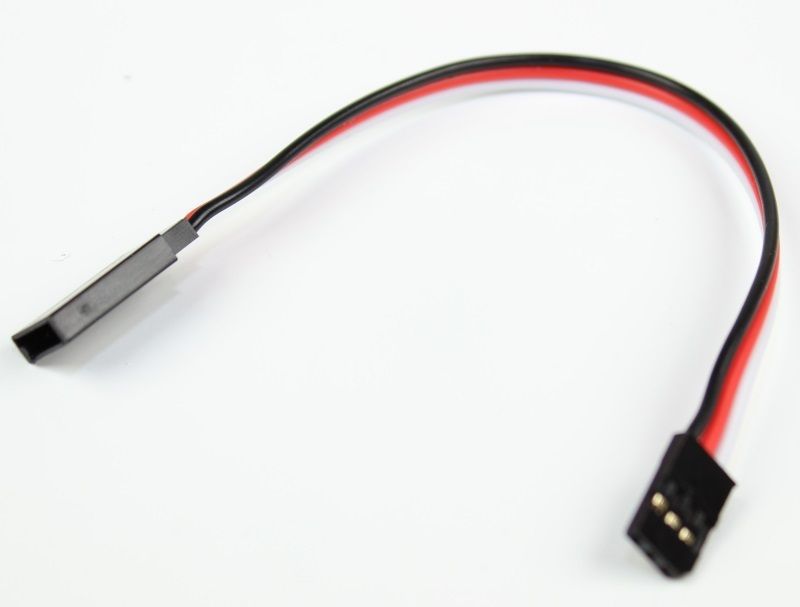 Powerhobby PH-2001A1-15 6" Heavy Duty Servo Extension with Futaba Connector