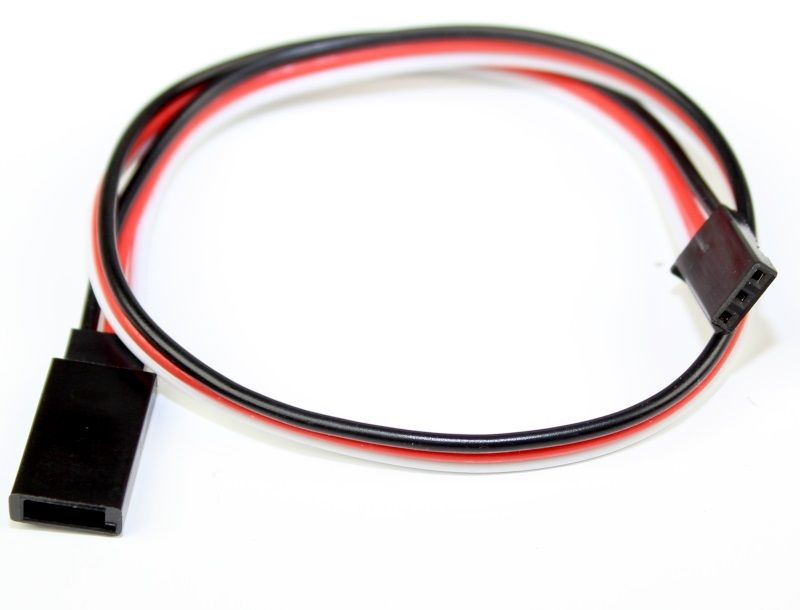 Powerhobby PH-2001A1-30 12" Heavy Duty Servo Extension with Futaba Connector