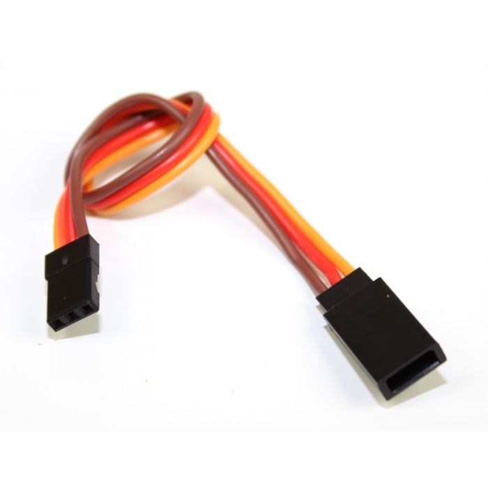 Powerhobby PH-2002A-15 6" Heavy Duty Servo Wire Extension JR Connector