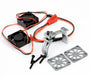 Powerhobby PH1297 Gun Metal 1/10 Aluminum Heatsink Mount with 30mm Twin Turbo Cooling Fans