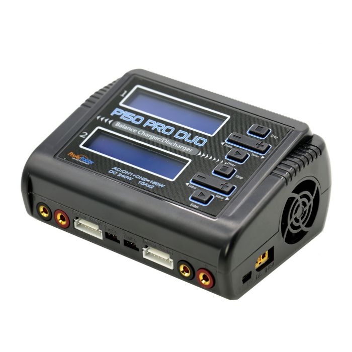 Powerhobby PH150 DUO 10A 150W/240W AC/DC Dual LiPo Charger