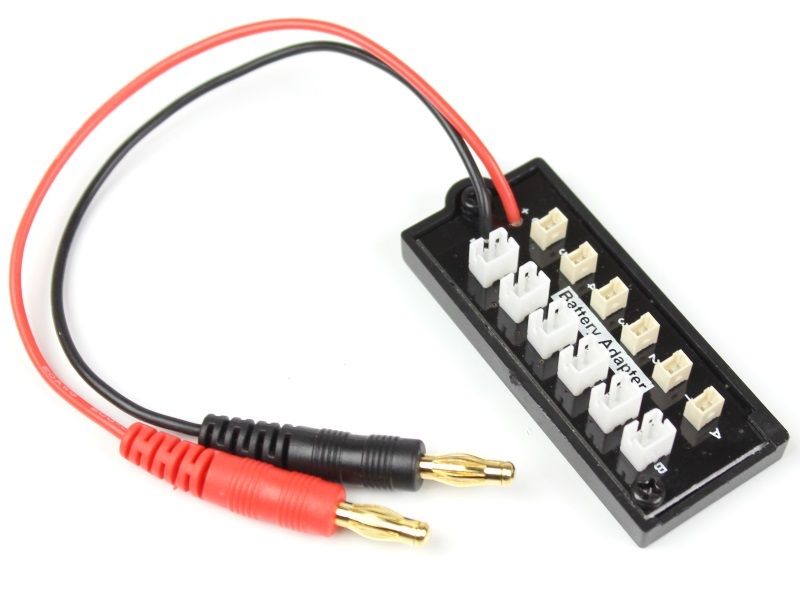 Powerhobby PHB5003 Paraboard with 4mm Banana Plugs for 1S 3.7V Batteries