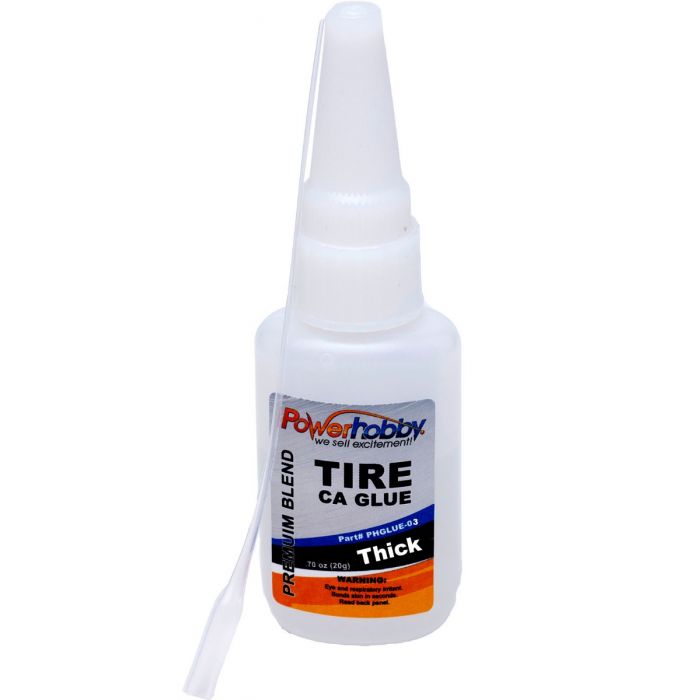 Powerhobby PHGlue-02 Premium Blend CA Tire Glue with Thick Tip .75oz