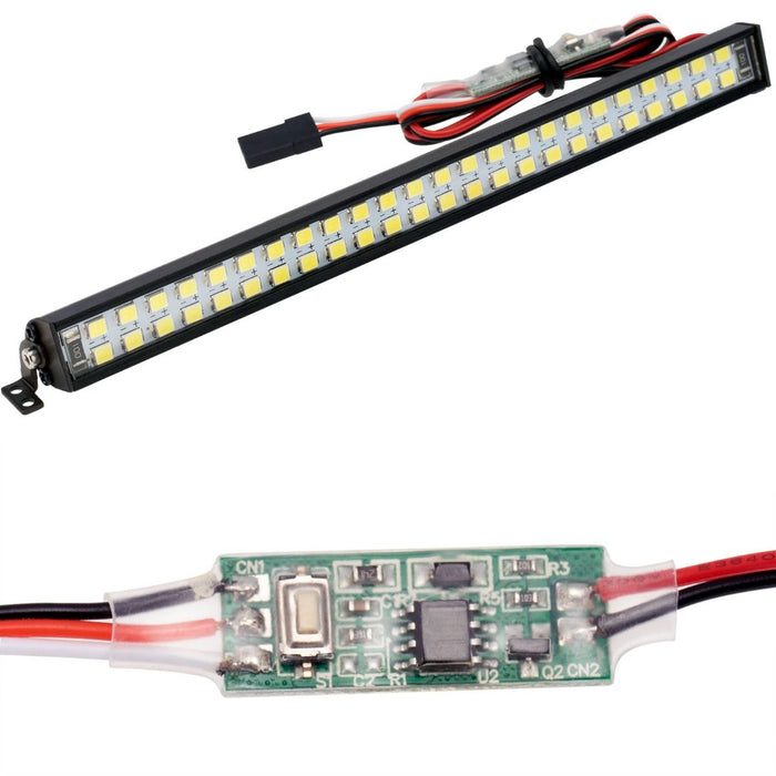 Powerhobby PHLight-012 147mm Double Row 48 LED Lightbar with Controller