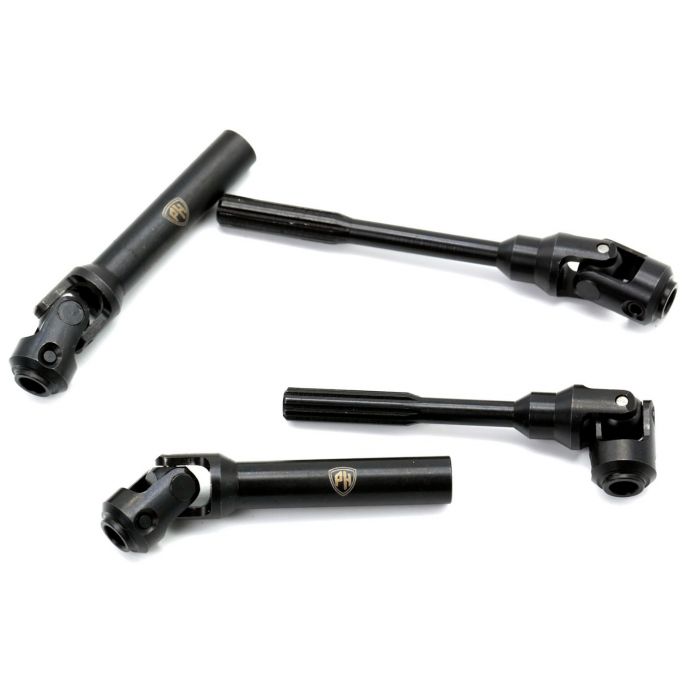 Powerhobby PHSCX10-01 Steel Front and Rear Center Driveshafts for SCX10II RTR