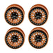 Powerhobby PHSCX601-Bronze x2 Bronze Aluminum 2.9" Beadlock Wheels for SCX6 Set of 4