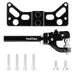 Powerhobby PHSCX621-Black Aluminum Tow Hook Trailer Hitch for SCX6