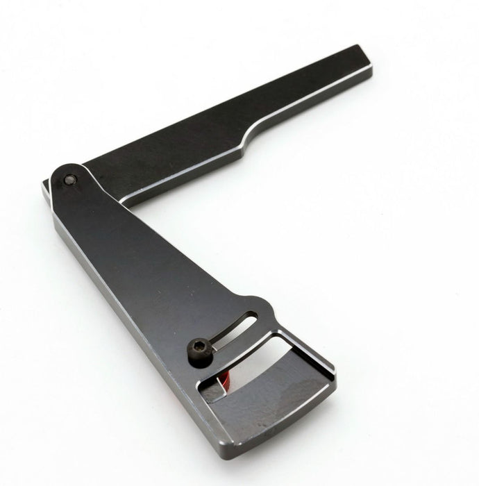 Powerhobby PHT012 Black Aluminum 85mm Camber Gauge for On-Road Car