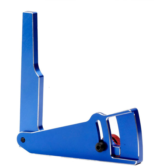 Powerhobby PHT012 Blue Aluminum 85mm Camber Gauge for On-Road Car