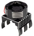 Powerhobby PHT1299 Black Aluminum High Speed Cooling Fan with Heatsink and LEDs for 1/8 Motors