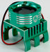 Powerhobby PHT1299 Green Aluminum High Speed Cooling Fan with Heatsink and LEDs for 1/8 Motors