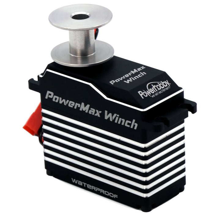 Powerhobby POWERMAX WINCH 1/5th High Torque / Speed Brushless 3S 4S Servo