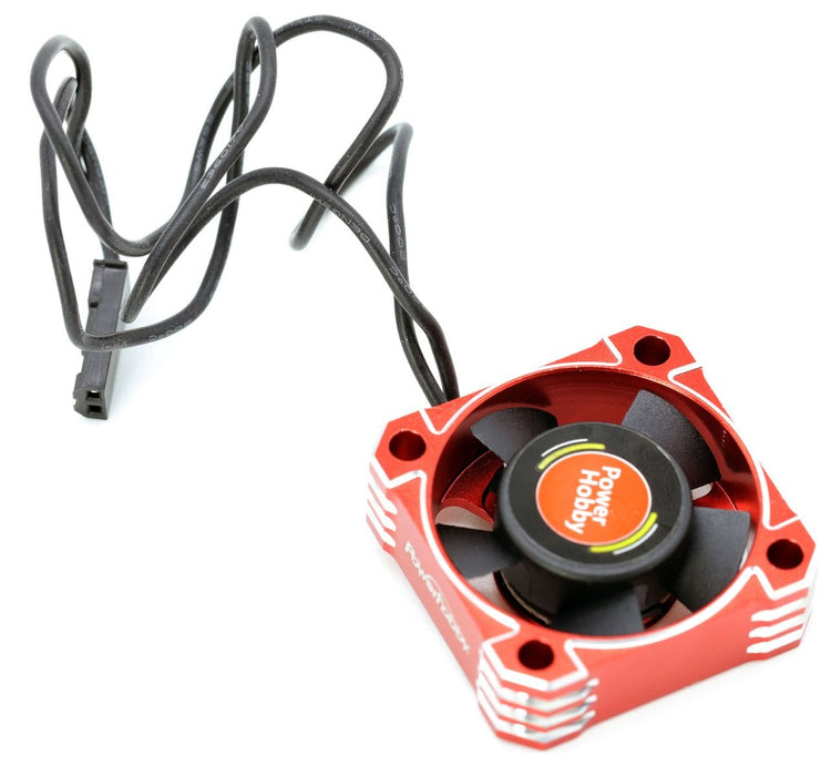 Powerhobby Red 30x30x10mm Tornado High Speed Aluminum RC Cooling Fan