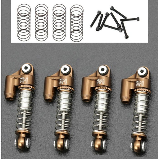 Powerhobby SCX2401 Copper Front and Rear Aluminum Threaded Micro Shocks for SCX24