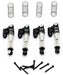 Powerhobby SCX2401 Black Front and Rear Aluminum Threaded Micro Shocks for SCX24