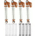 Powerhobby SCX24021 Bronze Long Travel Aluminum Threaded 48mm Shocks for SCX24