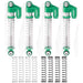 Powerhobby SCX24021 Green Long Travel Aluminum Threaded 48mm Shocks for SCX24