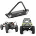 Powerhobby SCX2408 Black Aluminum Front Bumper for SCX24 Deadbolt or Jeep