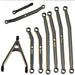 Powerhobby SCX24129 SCX24 Jeep Gladiator Brass High Clearance Chassis Links