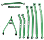 Powerhobby SCX24130 SCX24 Jeep Gladiator Green Aluminum High Clearance Chassis Links