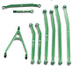 Powerhobby SCX24130 SCX24 Jeep Gladiator Green Aluminum High Clearance Chassis Links