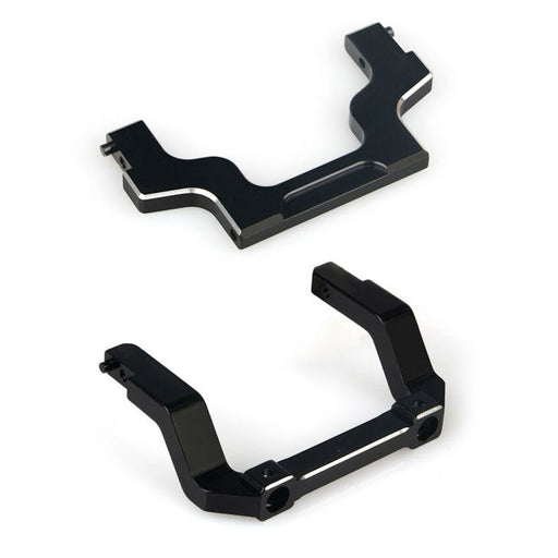 Powerhobby SCX2450 Black Aluminum Front and Rear Bumper Mount SCX24 C10 Chevy