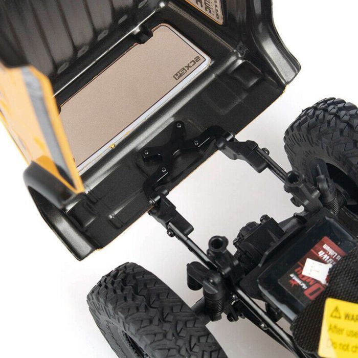 Powerhobby SCX2458 Black Aluminum Rear Body Mount for SCX24 Jeep JLU