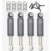 Powerhobby SCX2470 Bronze Front and Rear Aluminum Internal Spring Air Shocks SCX24