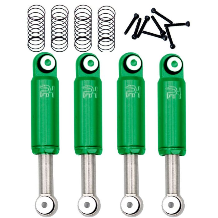 Powerhobby SCX2470 Green Front and Rear Aluminum Internal Spring Air Shocks SCX24