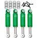 Powerhobby SCX2470 Green Front and Rear Aluminum Internal Spring Air Shocks SCX24