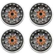 Powerhobby SCX2471 Bronze 1.0" Aluminum B59 Beadlock Wheels for SCX24 4 Pack