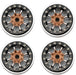 Powerhobby SCX2471 Bronze 1.0" Aluminum B59 Beadlock Wheels for SCX24 4 Pack