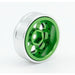 Powerhobby SCX2471 Green 1.0" Aluminum B59 Beadlock Wheels for SCX24 4 Pack