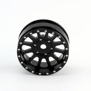 Powerhobby SCX2472 Black 1.0" Aluminum A24 Beadlock Wheels for SCX24 4 Pack