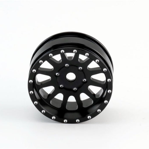 Powerhobby SCX2472 Black 1.0" Aluminum A24 Beadlock Wheels for SCX24 4 Pack