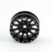Powerhobby SCX2472 Black 1.0" Aluminum A24 Beadlock Wheels for SCX24 4 Pack