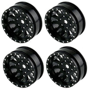 Powerhobby SCX2472 Black 1.0" Aluminum A24 Beadlock Wheels for SCX24 4 Pack