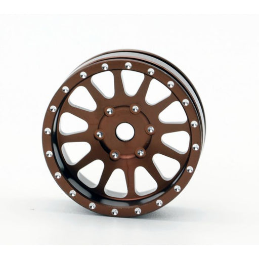 Powerhobby SCX2472 Bronze 1.0" Aluminum A24 Beadlock Wheels for SCX24 4 Pack