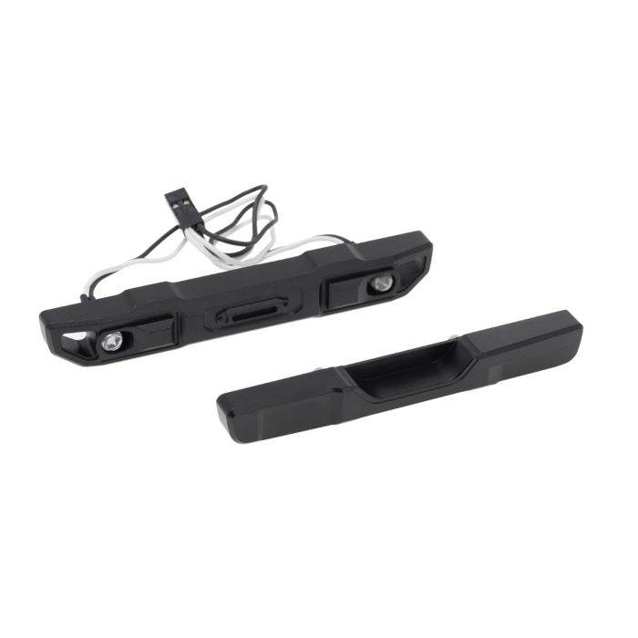 Powerhobby SCX24747 SCX24 Jeep Gladiator or Bronco Front and Rear Bumper Set #1 with Lights