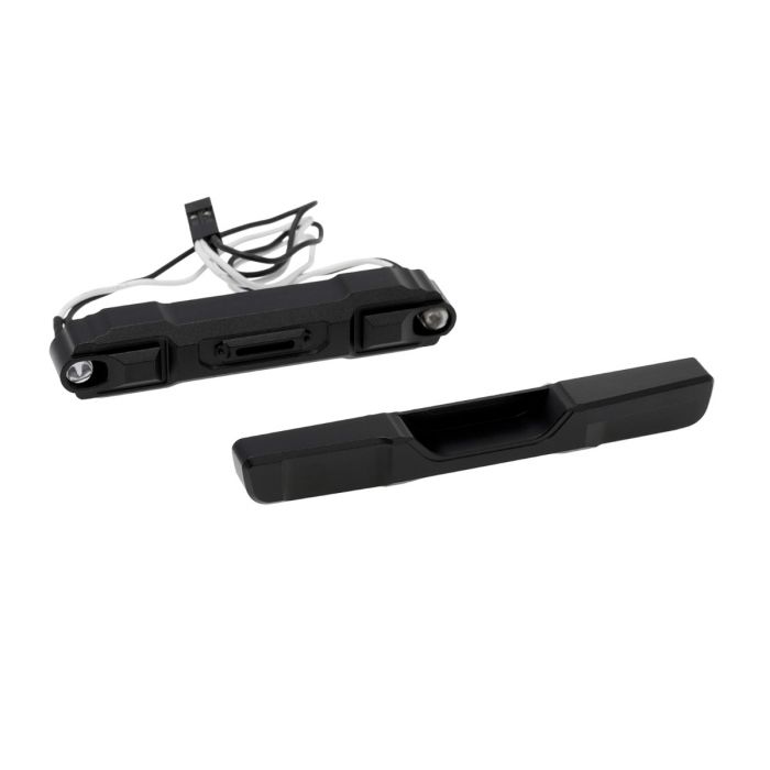 Powerhobby SCX24748 SCX24 Jeep Gladiator or Bronco Front and Rear Bumper Set  #2 with Lights