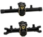 Powerhobby SCX24750 Black Front and Rear Brass Axles Housings for SCX24