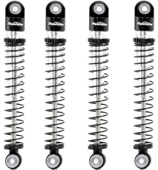 Powerhobby SCX24752 Black 54mm Long Travel Shocks for SCX24 Jeep or Bronco