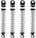 Powerhobby SCX24752 Black 54mm Long Travel Shocks for SCX24 Jeep or Bronco