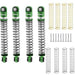 Powerhobby SCX24752 Green 54mm Long Travel Shocks for SCX24 Jeep or Bronco