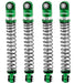 Powerhobby SCX24752 Green 54mm Long Travel Shocks for SCX24 Jeep or Bronco