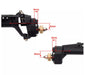 Powerhobby SCX24761 Front and Rear Portal Axle for SCX24 Jeep C10 Bronco Deadbolt